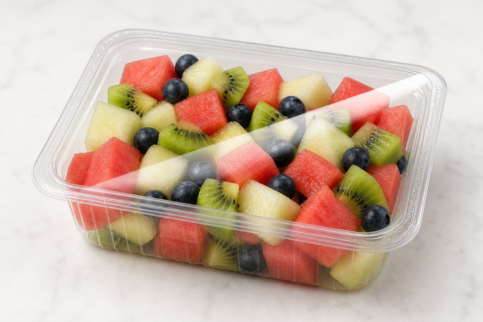 Pre-Cut Fresh Fruit & Salads (Anti-Fog Film)