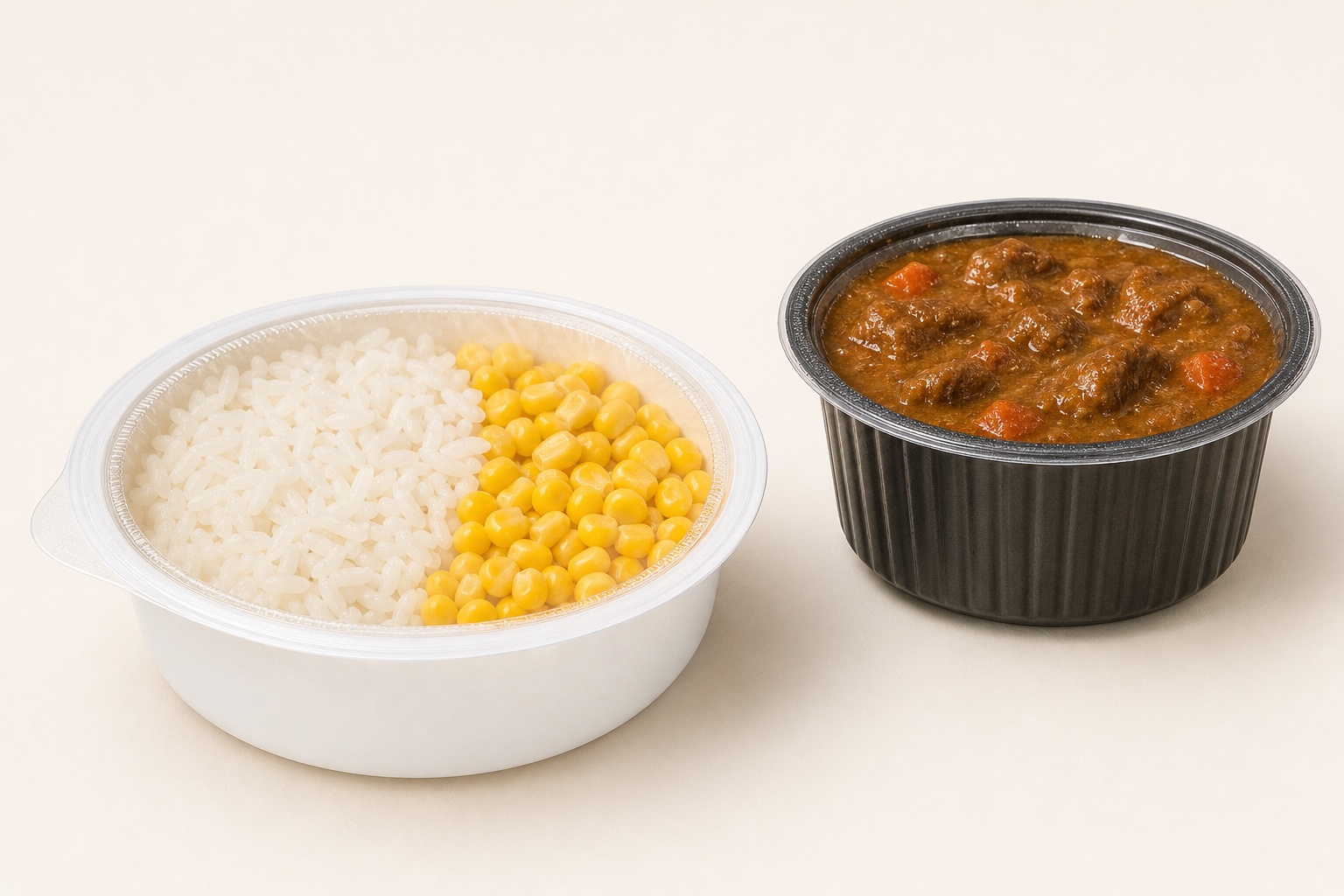 High-Barrier Retort Containers (Rice, Corn & Wet Food)