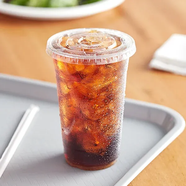 Pre-capped ice cups